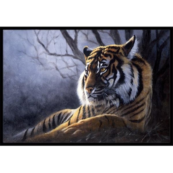 Carolines Treasures BDBA0251MAT Bengal Tiger by Daphne Baxter Indoor or Outdoor Mat; 18 x 27 BDBA0251MAT - main